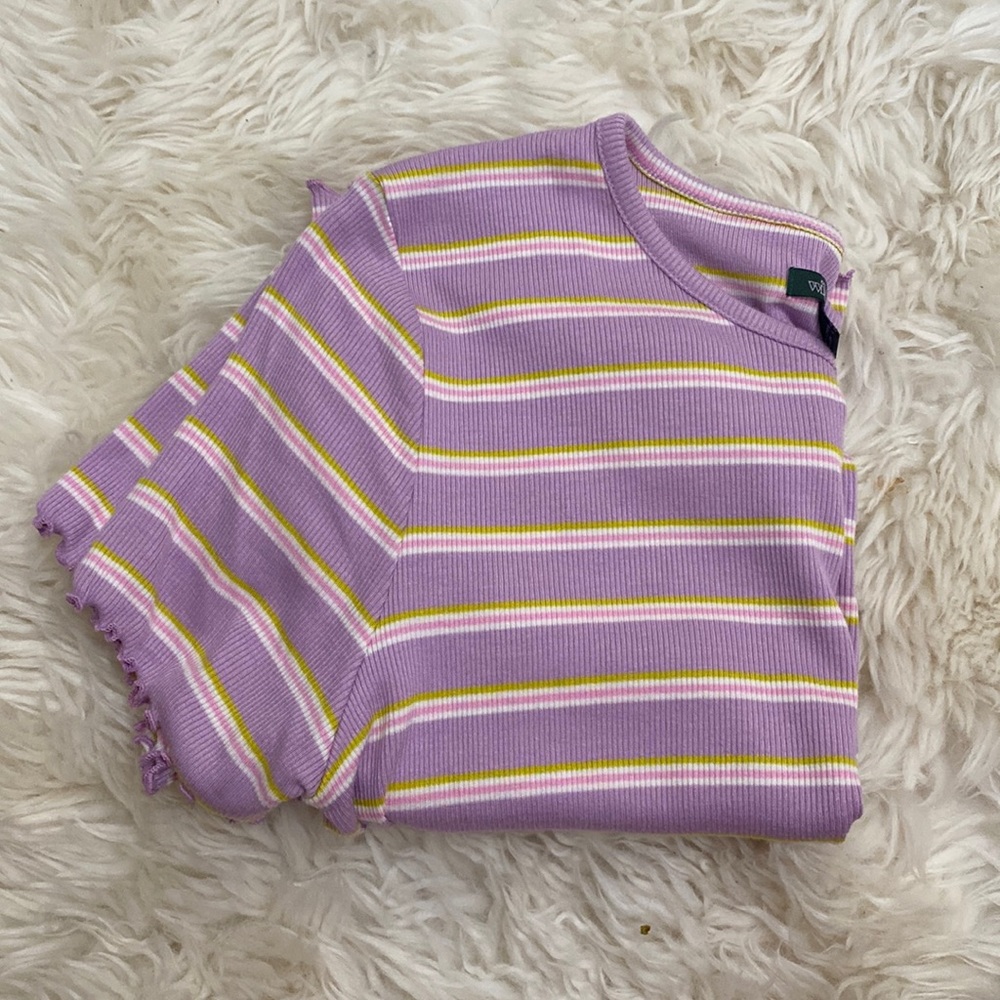 •WILD FABLE CROP TEE•